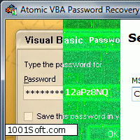 Atomic VBA Password Recovery скачать