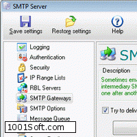 Local SMTP Relay Server скачать