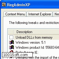 RegAdminXP скачать