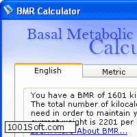 Basal Metabolic Rate Counter скачать