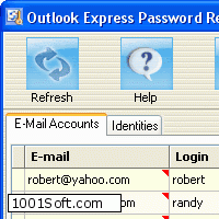 Outlook Express Password Recovery скачать
