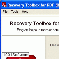 PDF Recovery Toolbox скачать