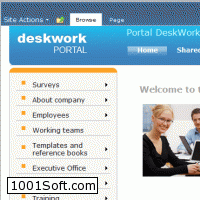 DeskWork 4 - корпоративный портал скачать