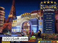 Europa Casino online 3D games скачать