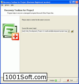 Recover MS Project File Free скачать