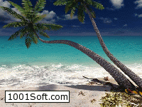 Sandy Beach 3D Screensaver скачать