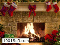 New Year Fireplace Screensaver скачать