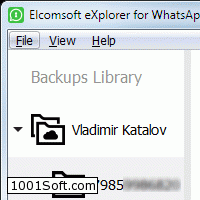 Elcomsoft eXplorer for WhatsApp скачать