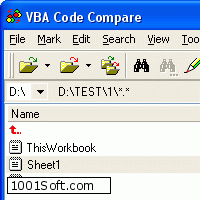 VBA Code Compare скачать