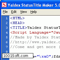 Yaldex StatusTitle Maker скачать