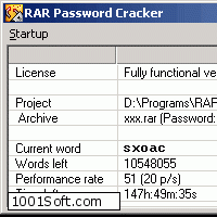 RAR Password Cracker скачать