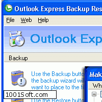Outlook Express Backup Restore скачать