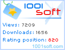      1+ 3.0  1001Soft.com